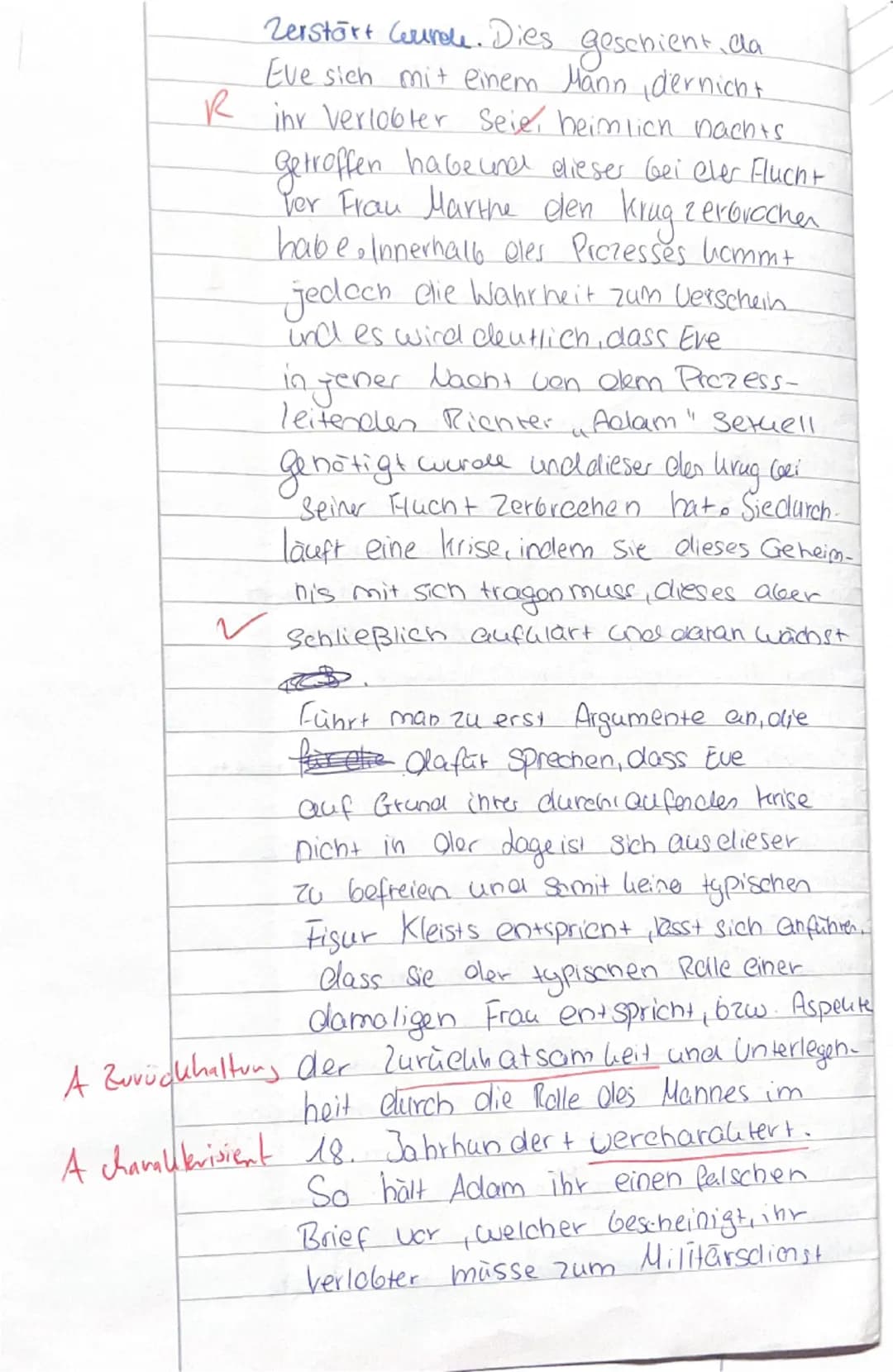 /Dev
Deut
ur Nr. 2
15
20.12.2024
g" von Heinrich von Kleist
it Bezug auf einen literarischen Text
Aufgabenstellung:
1. Stellen Sie Schedes A