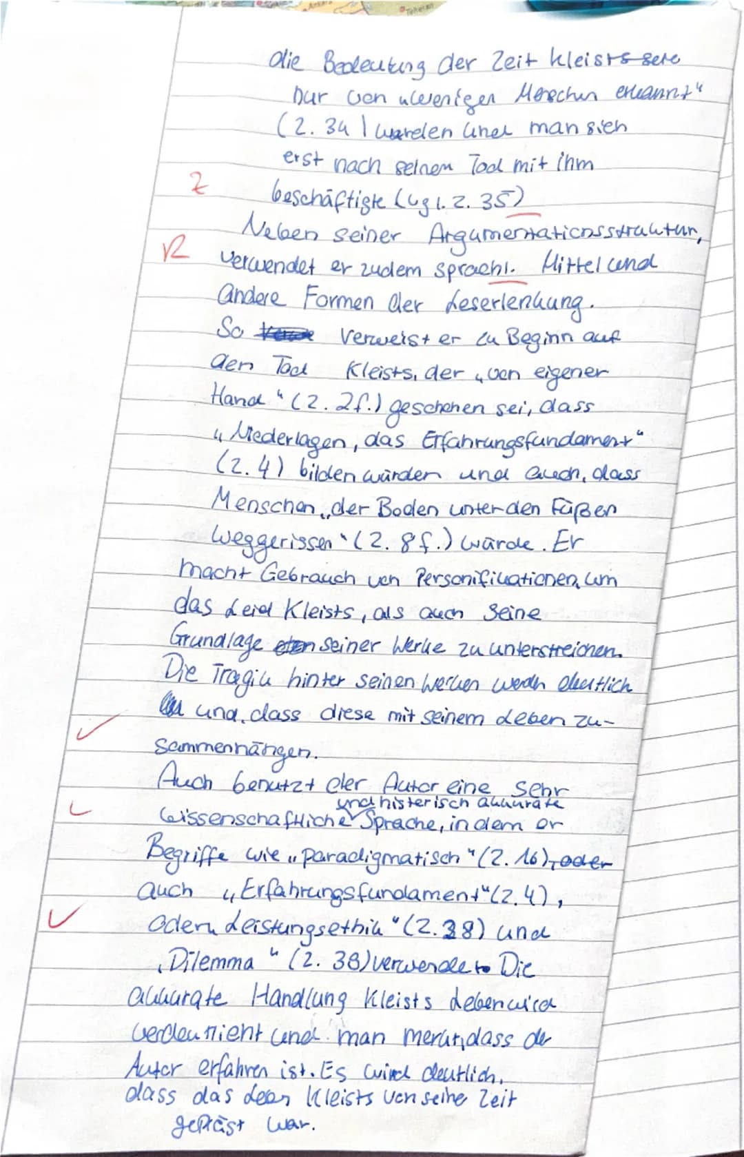 /Dev
Deut
ur Nr. 2
15
20.12.2024
g" von Heinrich von Kleist
it Bezug auf einen literarischen Text
Aufgabenstellung:
1. Stellen Sie Schedes A