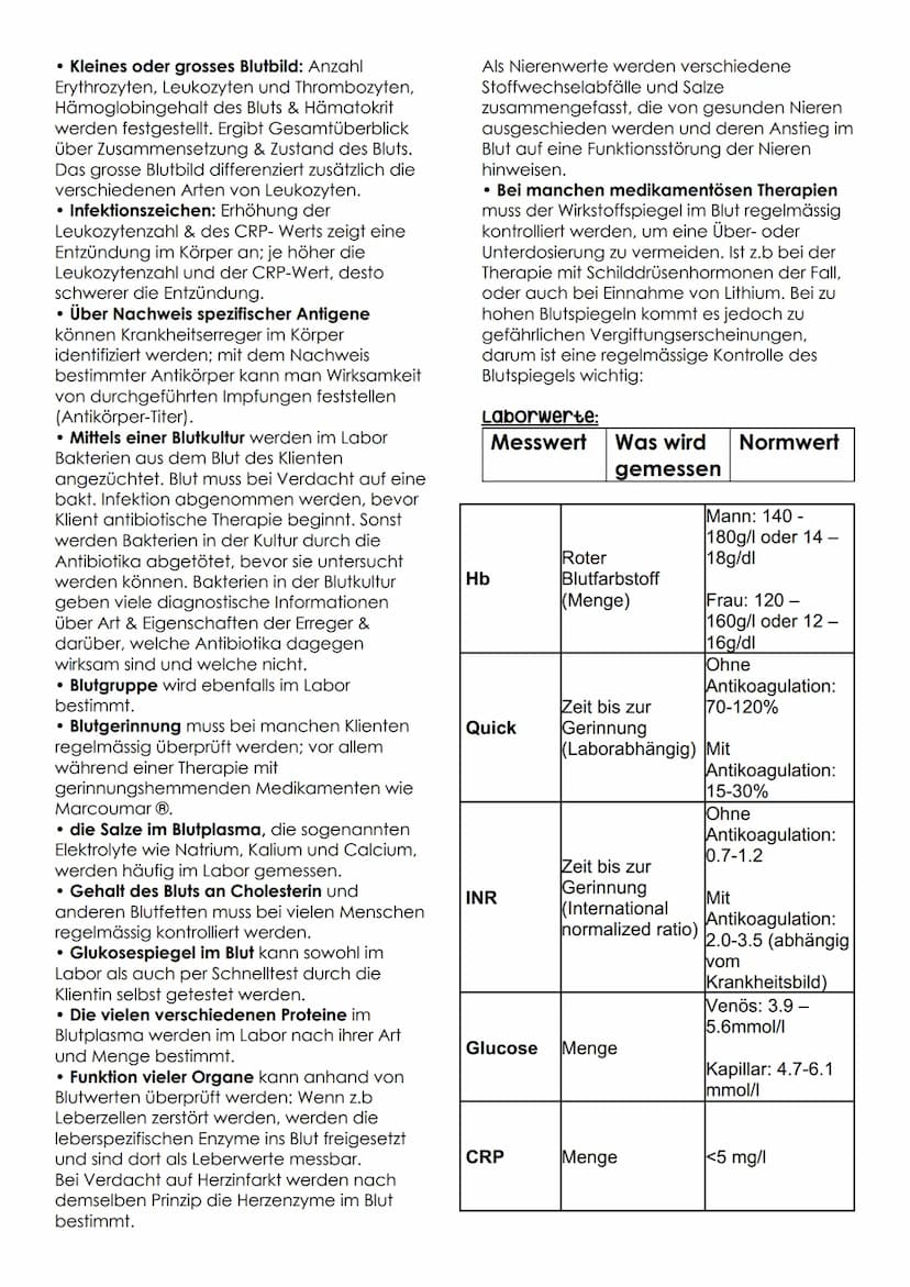 BLUTENTNAHMEN D.2
Herz-Kreislauf-system
Diastole:
entspannt -> Klappen gehen auf
-> Kammer füllt sich
Systole:
BD mit wieviel Kraft komm Blu