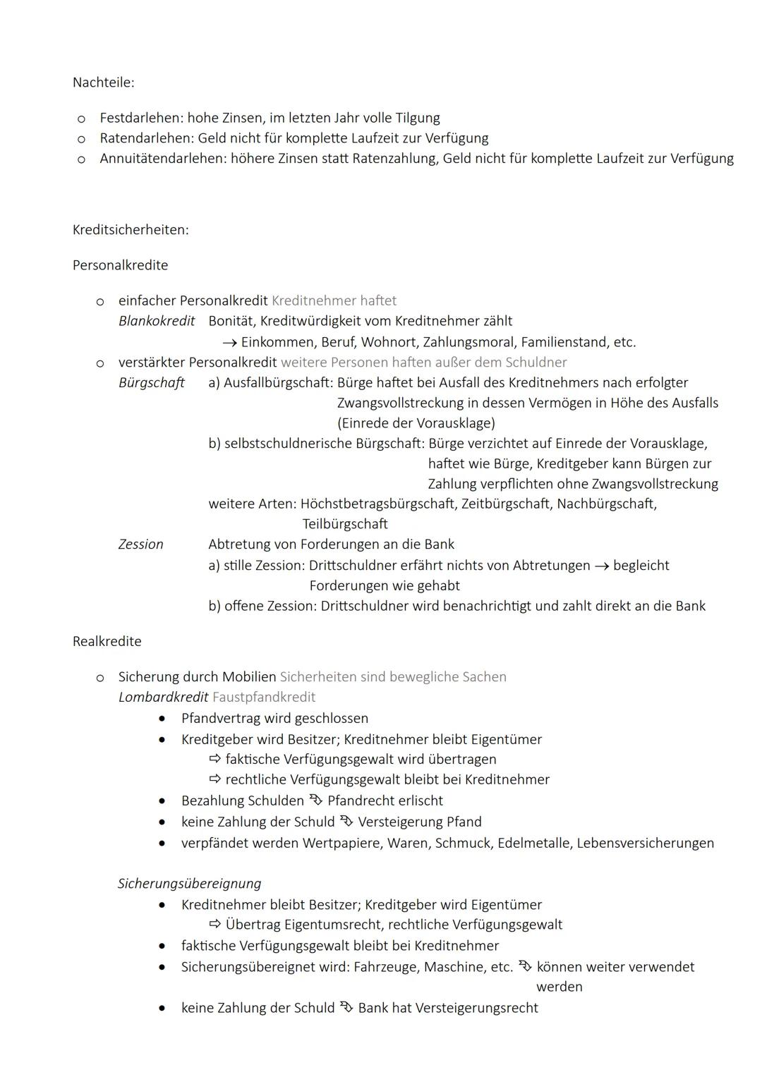 > Finanzierung <

Begriff → sämtliche Maßnahmen, die der Kapitalbeschaffung dienen

o Kredit von der Bank einholen
Verkauf von Anlagevermöge