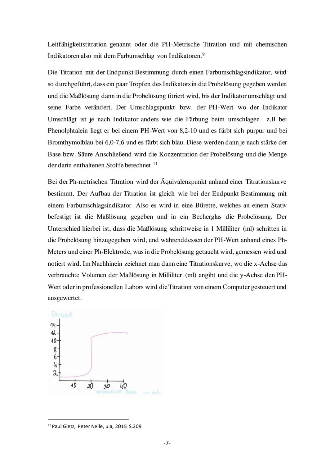 Gymnasium
2021 Q1
Facharbeit im Grundkurs Chemie
Die Wirkungsweise
einer Magentablette, anhand der titrimetrischen
Bestimmung der basischen 