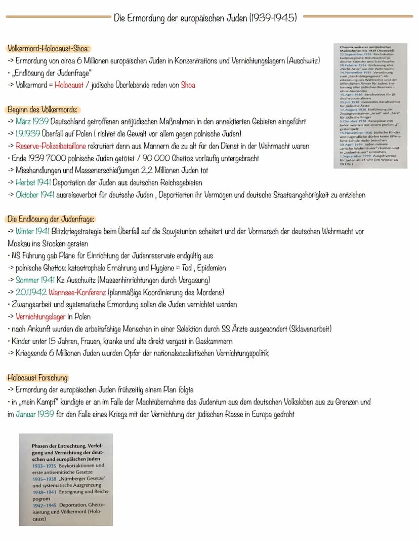 Antisemitismus der Tat:
-> 30.1.1933 Rassenantisemsitismus erstmals Gegenstand staatlicher Politik
• judenfreies Deutschland (Nationalsozial