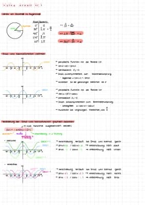 Know Trigonometrische Gleichungen, Sinus- und Kosinusfunktion  thumbnail
