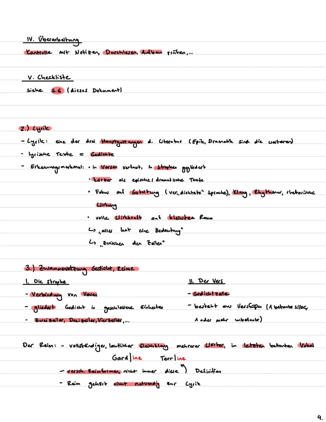 Seite
(hier)
S.1
= Deutsch-Ka 4 c
Thema: Gedichtinterpretation
Schritte zur Gedichtinterpretation (s. 136)
5.4 2. Cyrık (5 138)
S.4 3. Zusam