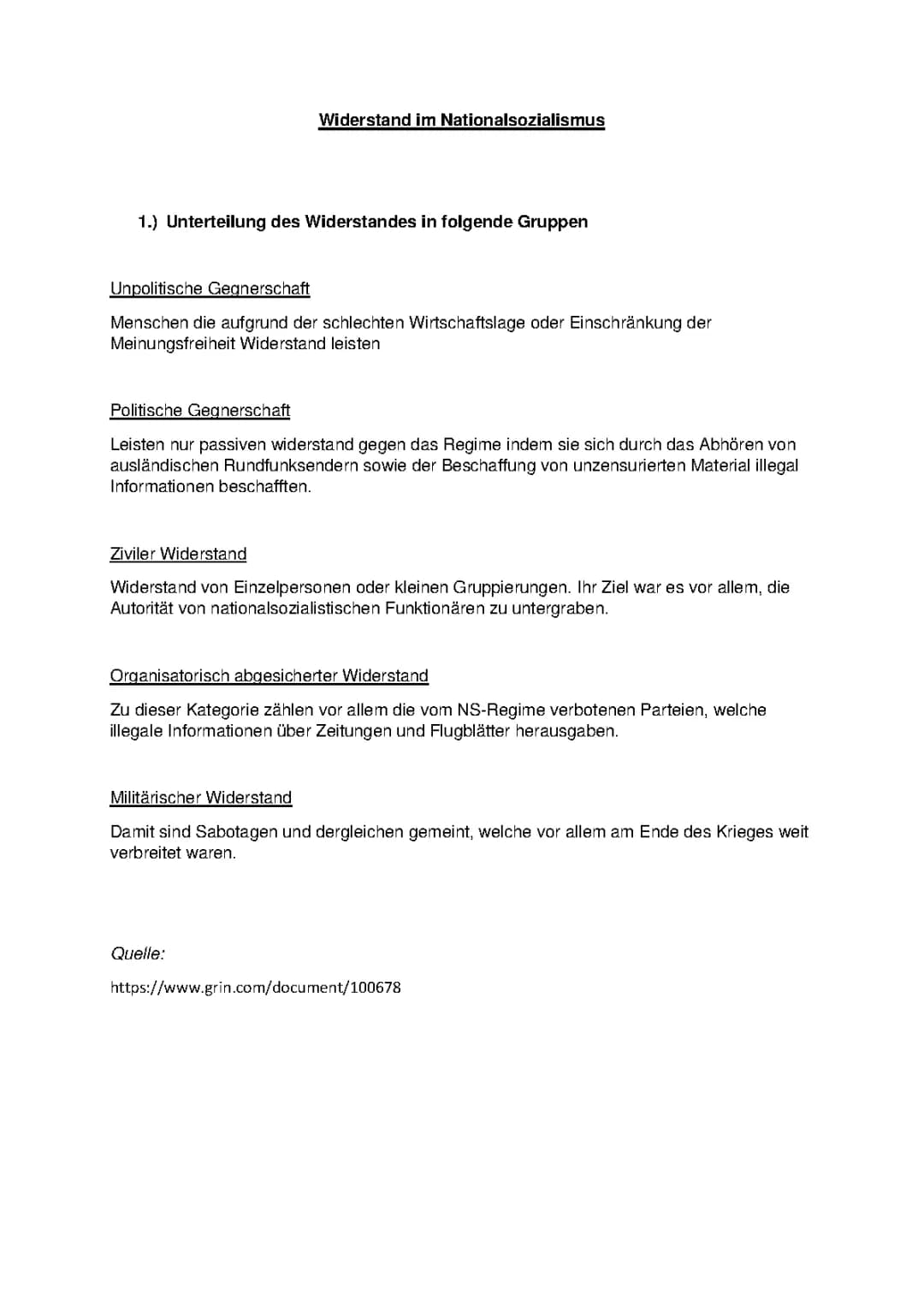 Widerstand im Nationalsozialismus: Beispiele und Bekannte Kämpfer