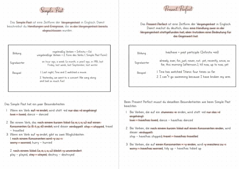 Simple Present
Das Simple Present ist die einfache Gegenwart in Englisch. Du beschreibst.
damit Gewohnheiten und Handlungen, die heute, rege
