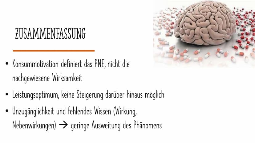 PHARMAKOLOGISCHES
NEUROENHANCEMENT
Nina Heuermann GLIEDERUNG
04.06.2021
Definition
Verbreitung in Deutschland
Koffein
Verschreibungspflichti