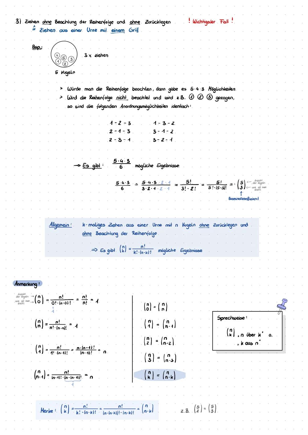 # Urnenmodelle - Allgemein

Mehrstufige Zufallsexperimente lassen sich mithilfe von Urnenmodellen veranschaulichen

Zu beachlen ist:

- ob m