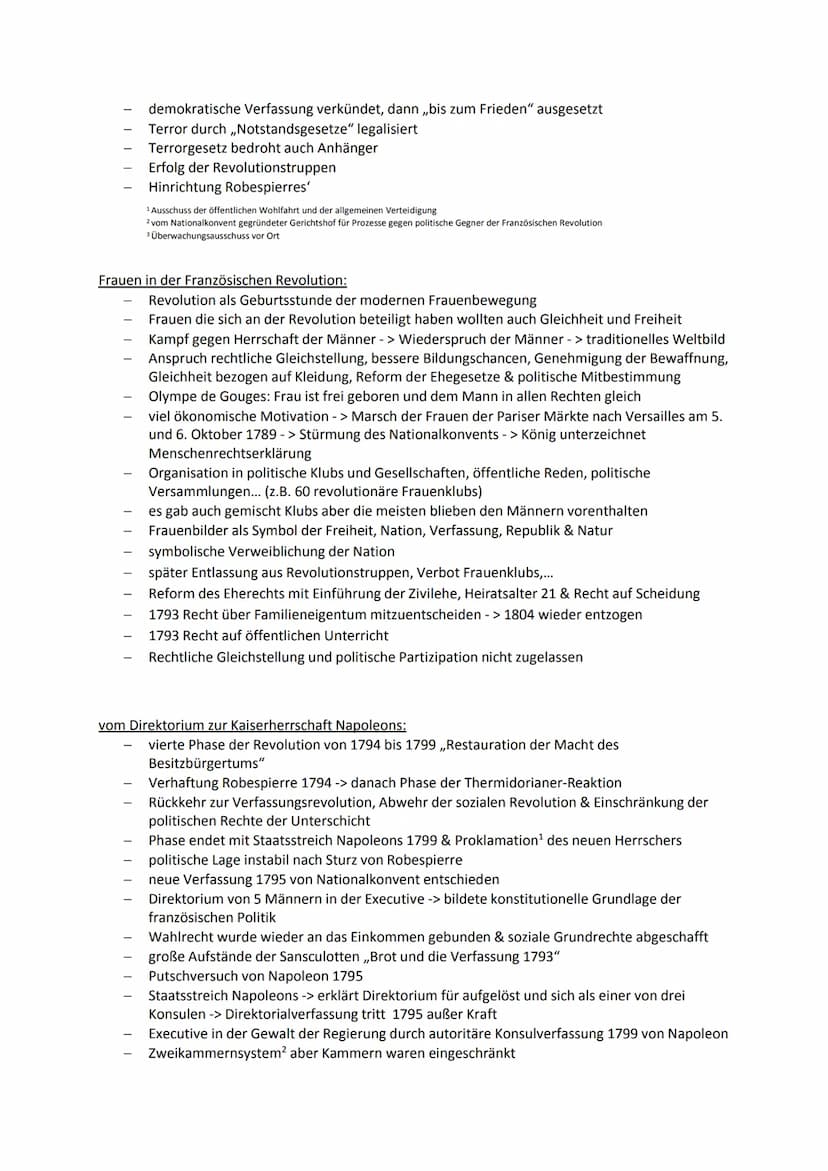 Ursachen der Französischen Revolution:
drei Problemkomplexe:
Politische Krise des Ancien
Régime¹
- Schuldenlast des
französischen Staates
- 