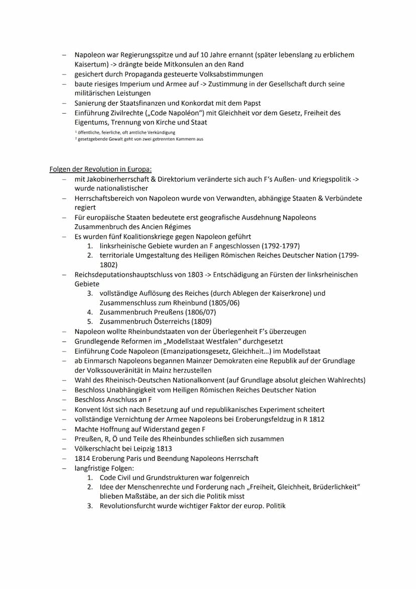 Ursachen der Französischen Revolution:
drei Problemkomplexe:
Politische Krise des Ancien
Régime¹
- Schuldenlast des
französischen Staates
- 