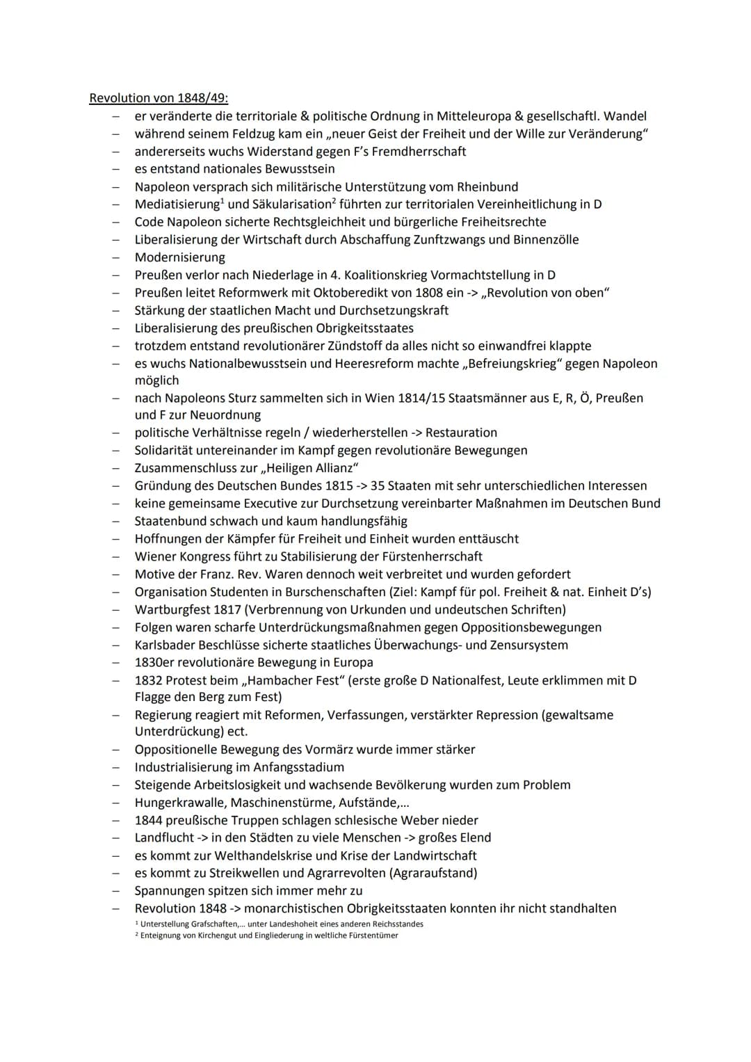 Ursachen der Französischen Revolution:
drei Problemkomplexe:
Politische Krise des Ancien
Régime¹
- Schuldenlast des
französischen Staates
- 