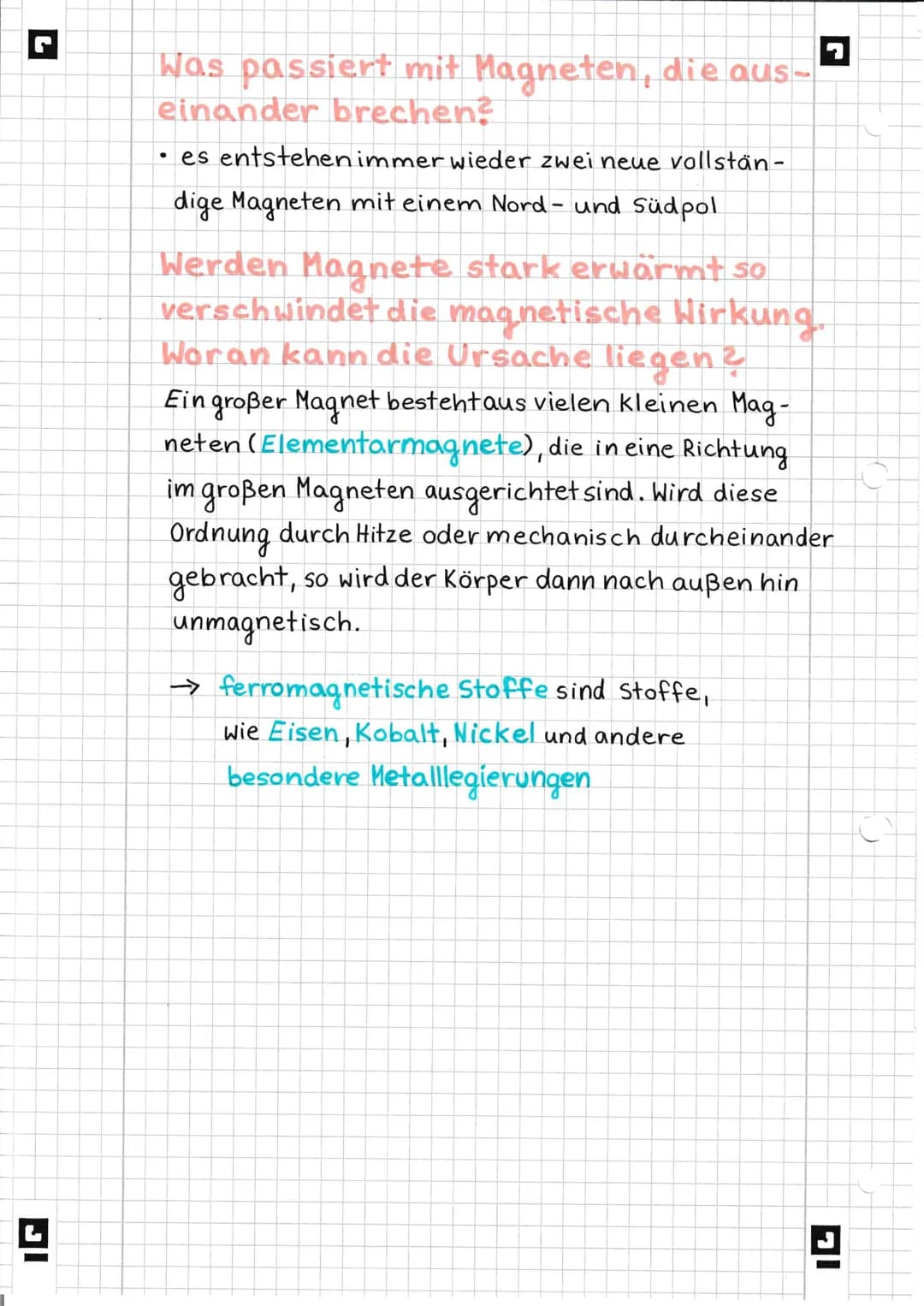 • Magnetismus
Woran erkennt man Magneten?
•magnete bestehen aus ferromagnetischen Stoffen
und zieht diese in Form von Gegenständen auch an
w