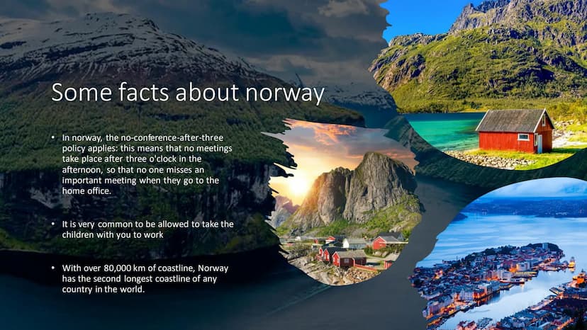 Norway
Natasha Kowalski Why would I like to live in
norway
Norway is a constitutional monarchy
I like the Norwegian language very much, and
