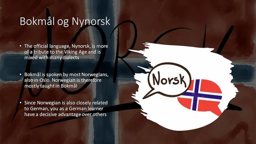 Norway
Natasha Kowalski Why would I like to live in
norway
Norway is a constitutional monarchy
I like the Norwegian language very much, and
