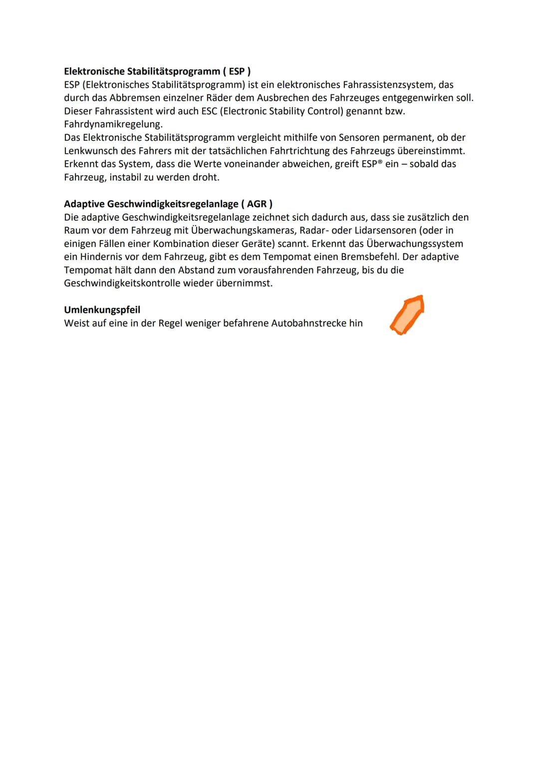 G
G
Wie Auto parkfertig abstellen?
1. Kupplung und Bremse betätigen
2. Motor aus
3. Handbremse anziehen
4. Ersten Gang einlegen
5. Erst Kupp