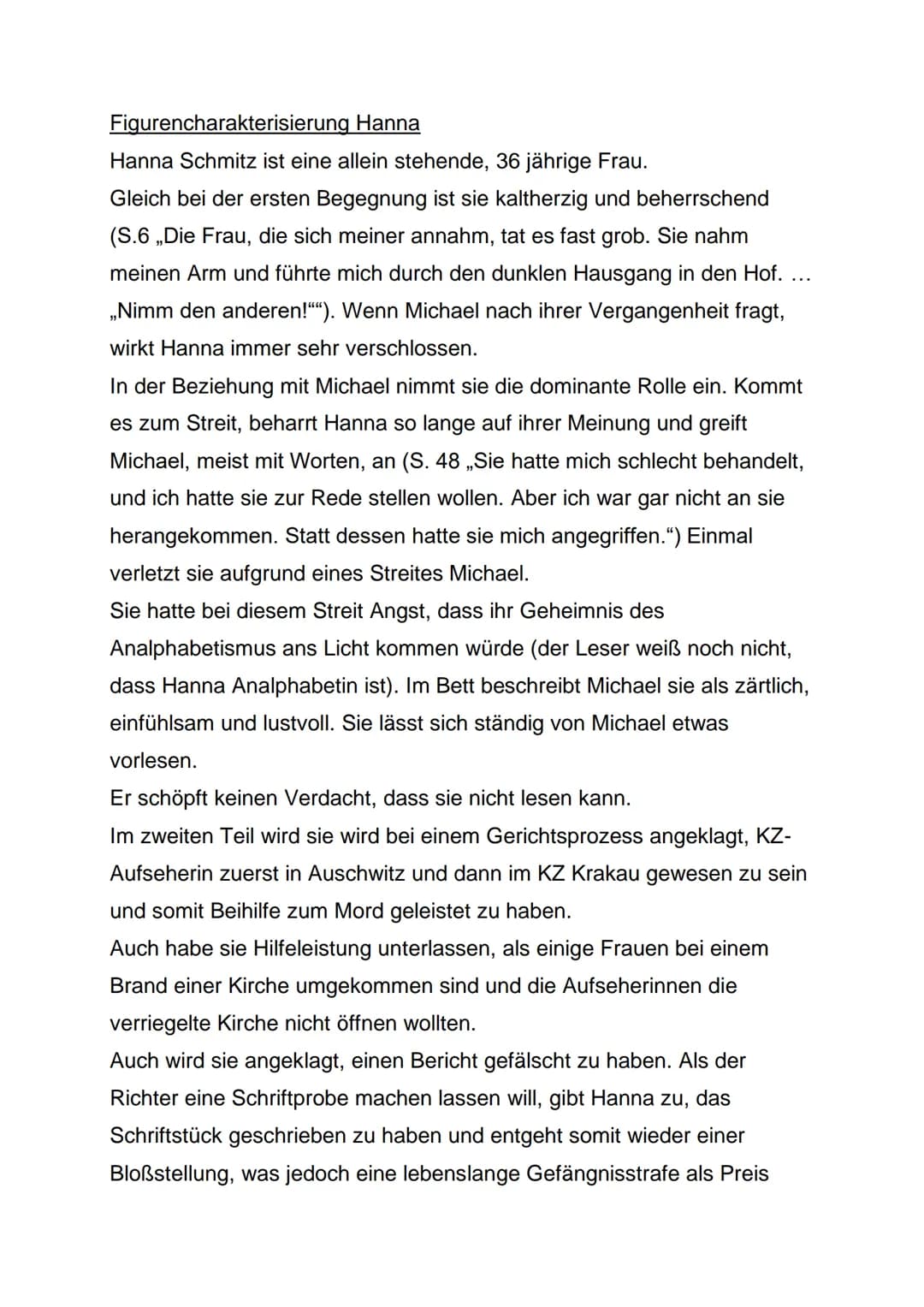 Buchportfolio
Bernhard Schlink
Der Vorleser
Nele Lindner, 10 Gym Inhaltsangabe
Der Roman "Der Vorleser" von Bernhard Schlink handelt von der
