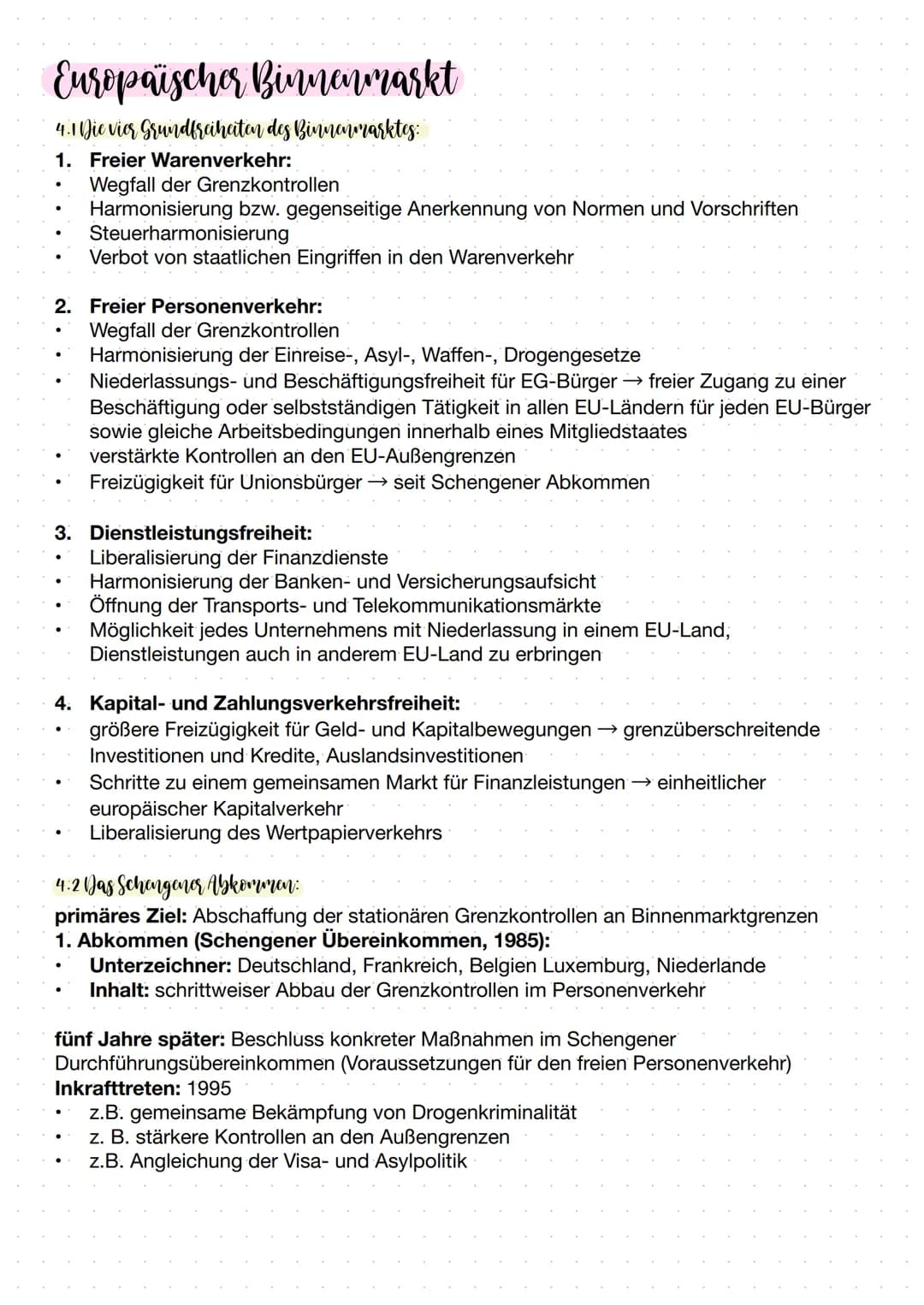 Historische Entwicklung
Definition Europäische Union: ,,Bei der europäischen Union handelt es sich um eine
supranationale Organisation, d.h.