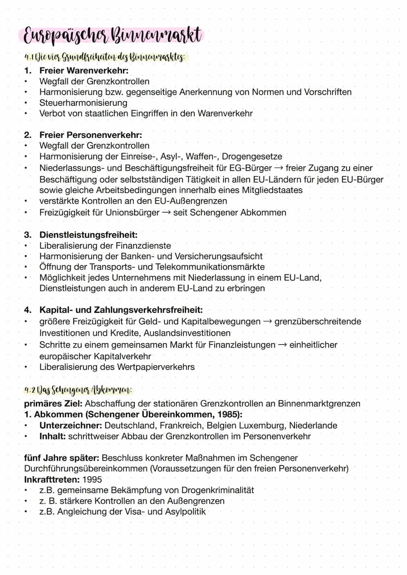Historische Entwicklung
Definition Europäische Union: ,,Bei der europäischen Union handelt es sich um eine
supranationale Organisation, d.h.