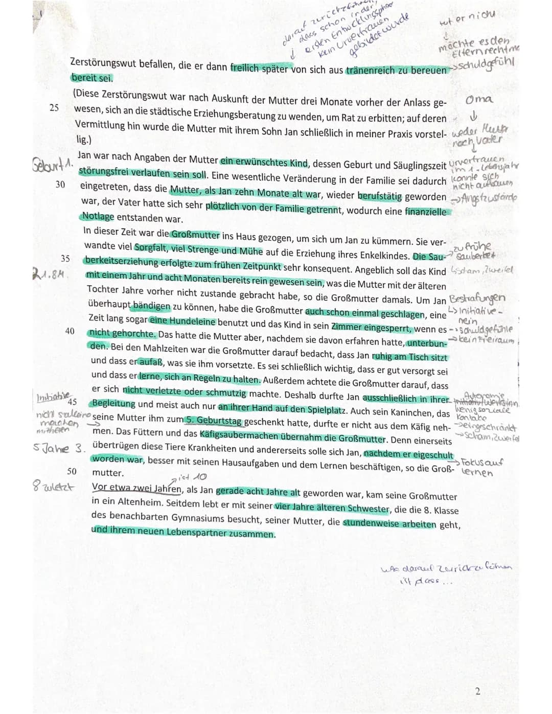 Inhaltliche Leistung
Teilaufgabe 1
1
1
2
3
Anforderungen
Die Schülerin / Der Schüler...
formuliert eine aufgabenbezogene Einleitung unter Be