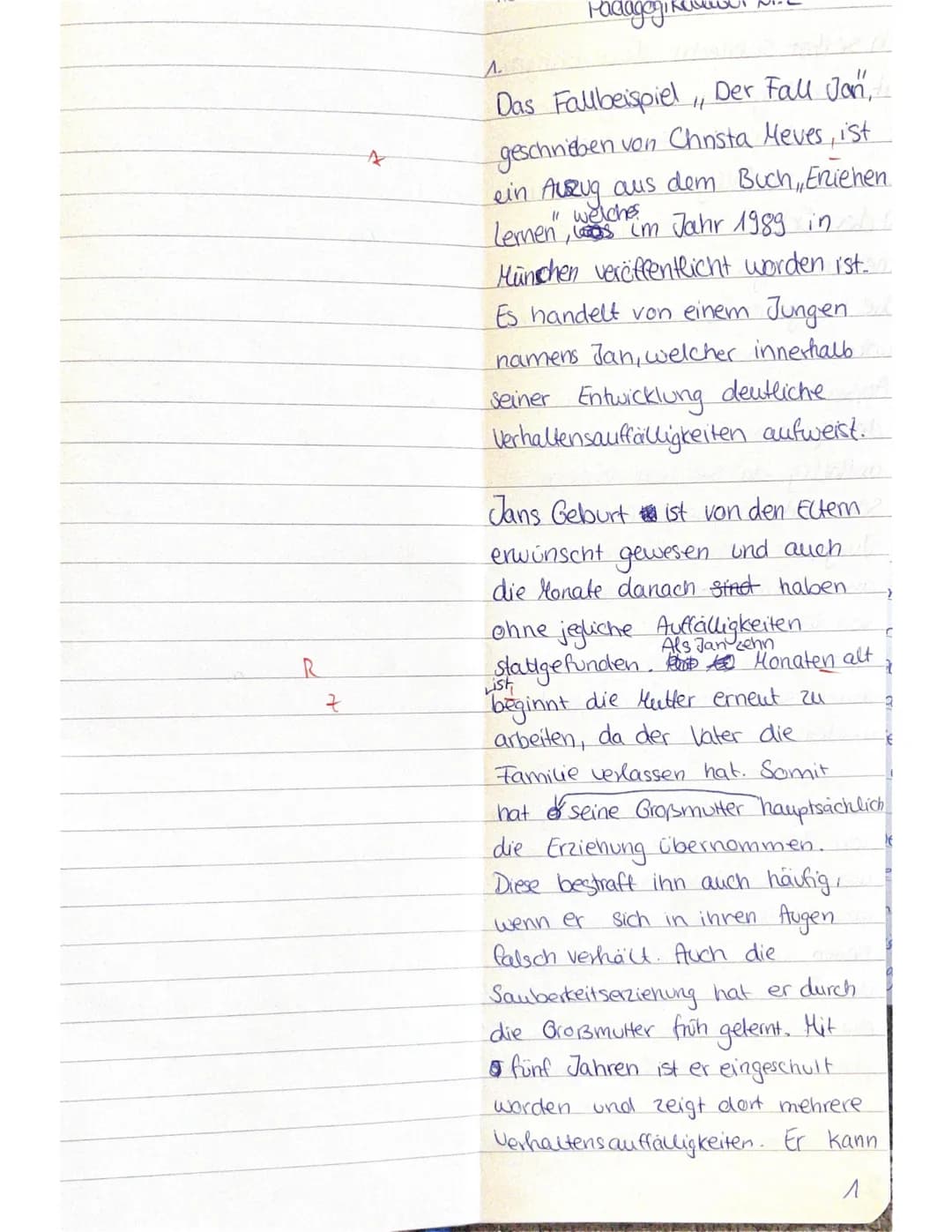 Inhaltliche Leistung
Teilaufgabe 1
1
1
2
3
Anforderungen
Die Schülerin / Der Schüler...
formuliert eine aufgabenbezogene Einleitung unter Be