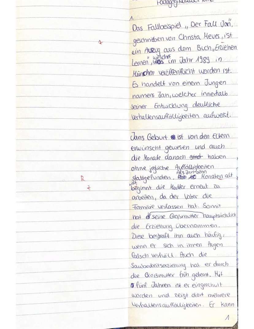 Inhaltliche Leistung
Teilaufgabe 1
1
1
2
3
Anforderungen
Die Schülerin / Der Schüler...
formuliert eine aufgabenbezogene Einleitung unter Be