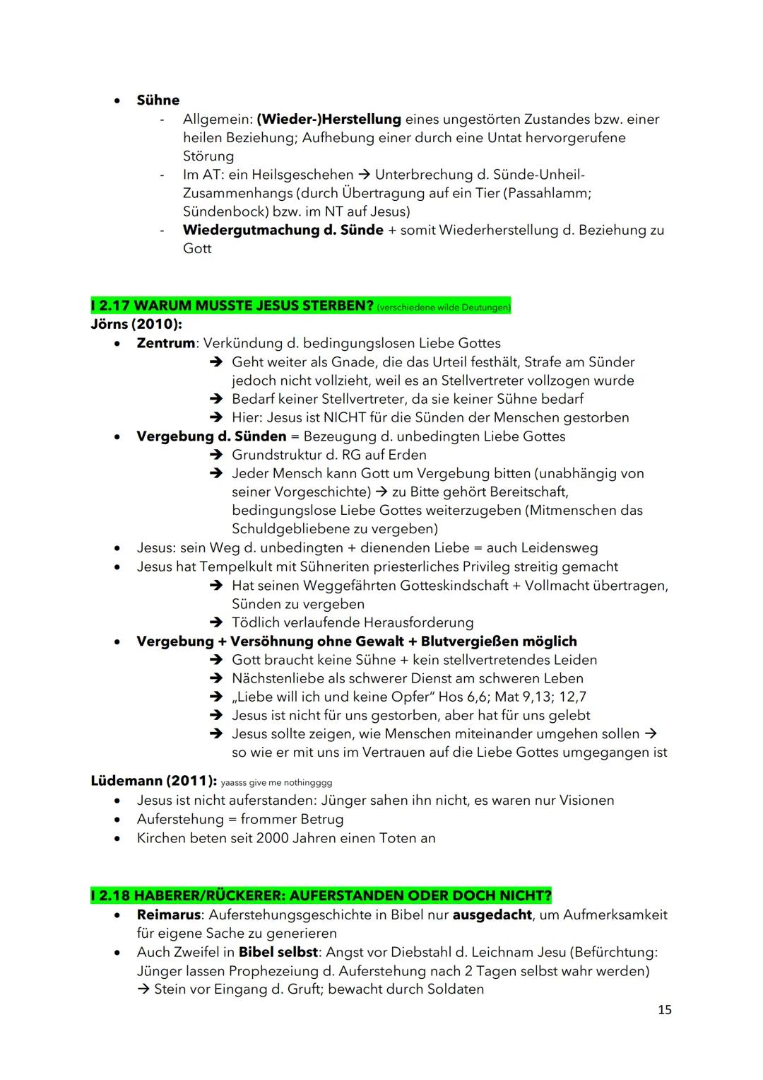 Abitur Religion
Evangelische Religion
gA Niedersachsen
2023
1 I 1.1 WICHTIGE BIBELSTELLE:
1. Samuel 16: Salbung Davids durch Samuel → König 