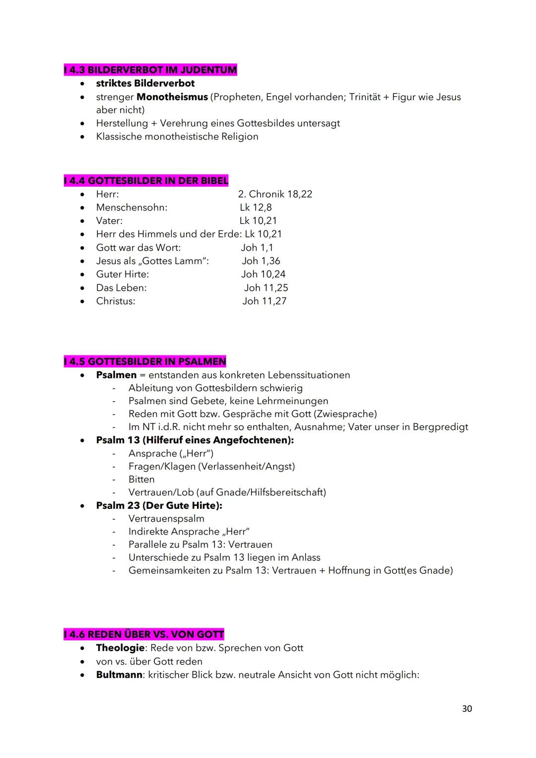 Abitur Religion
Evangelische Religion
gA Niedersachsen
2023
1 I 1.1 WICHTIGE BIBELSTELLE:
1. Samuel 16: Salbung Davids durch Samuel → König 