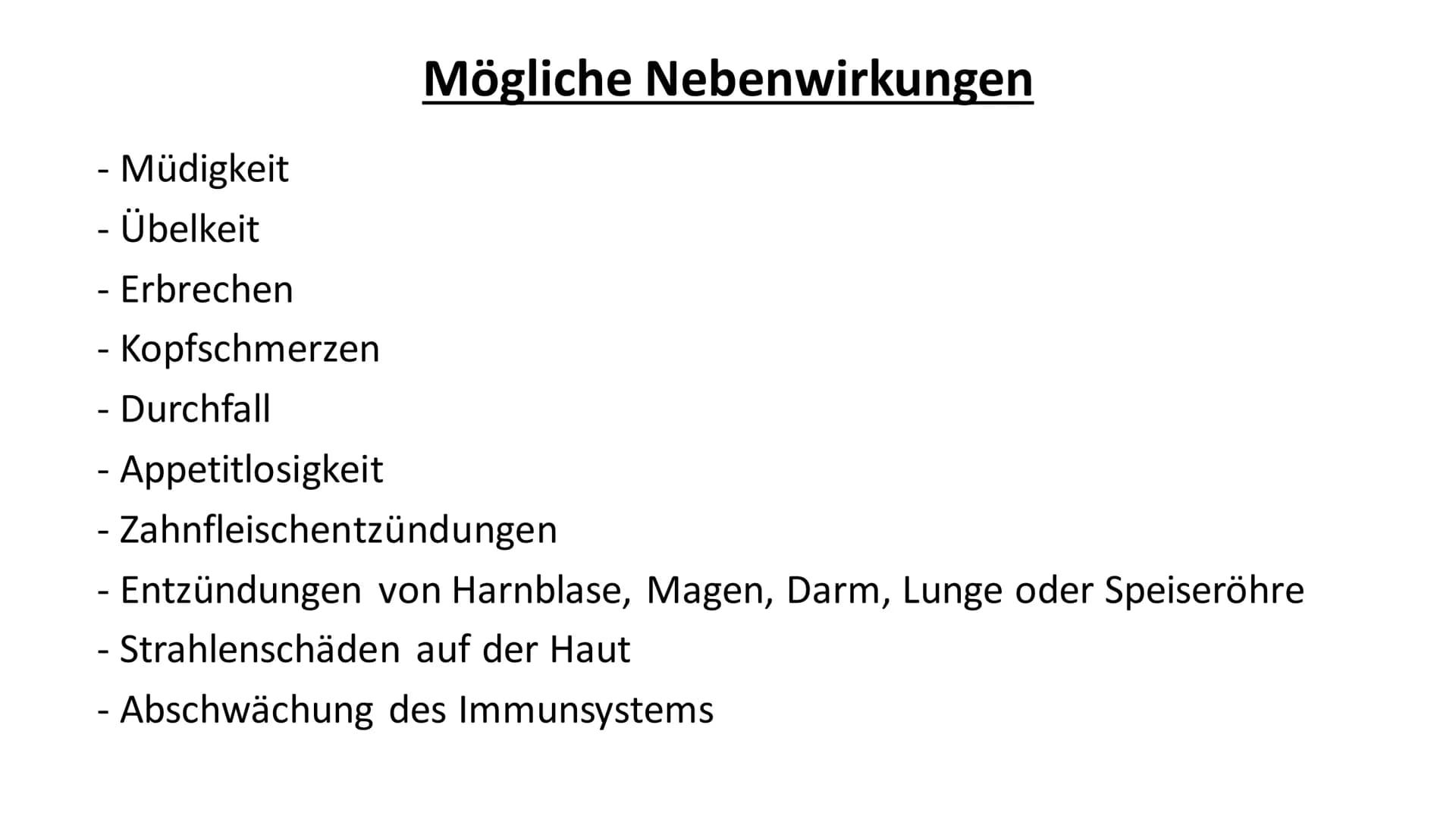 Medizinische
Anwendung
von Strahlung
Strahlentherapie Übersicht
1.Einleitung Strahlentherapie
2. Was passiert genau bei einer Strahlentherap