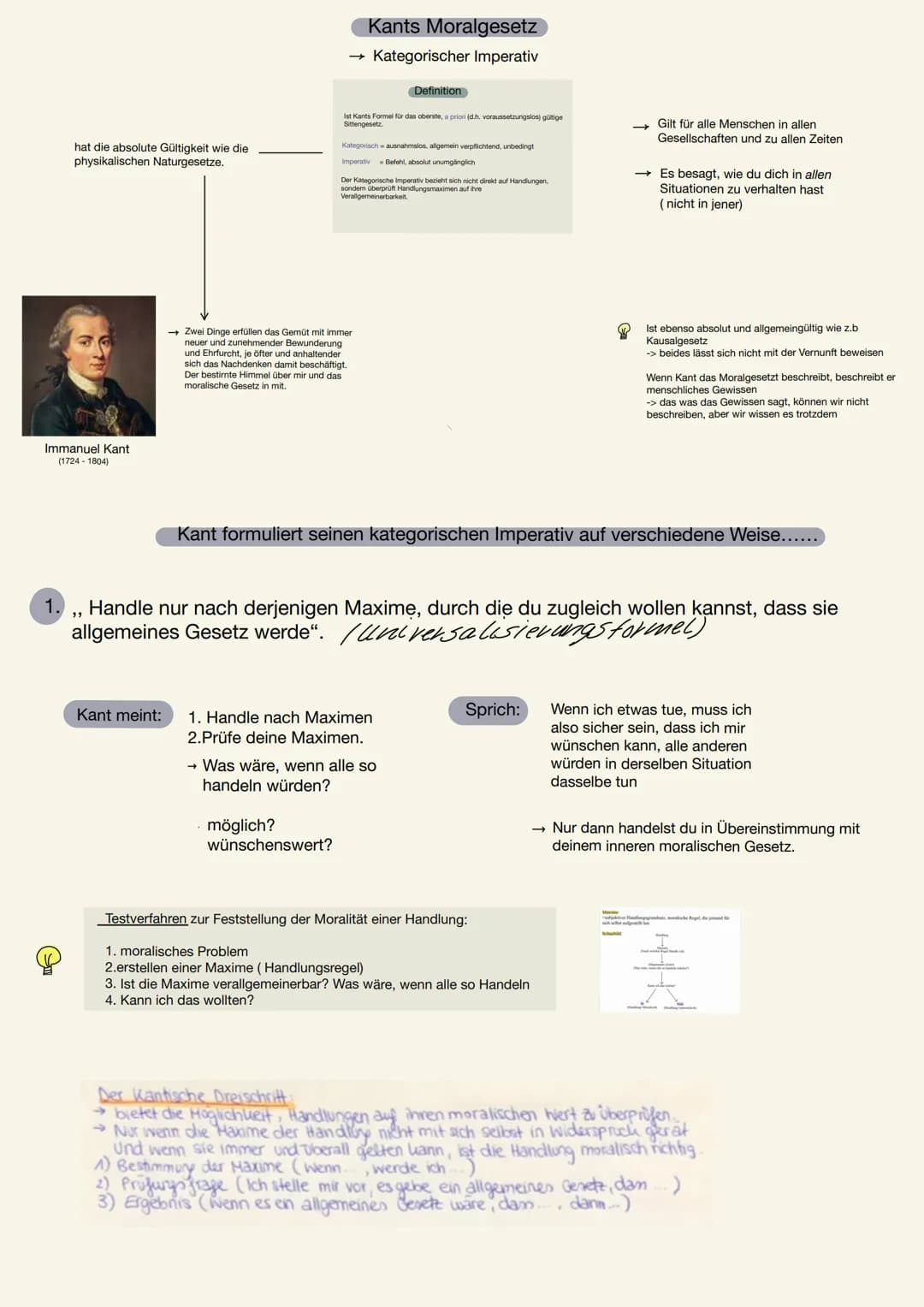 ETHIK
Kantische Ethik & Utilitarismus
Q2 Themen Hessen Q2.1 & Q2.2
Q2.1 Kantische Ethik
- Kant als Repräsentant einer deontologischen Ethik
