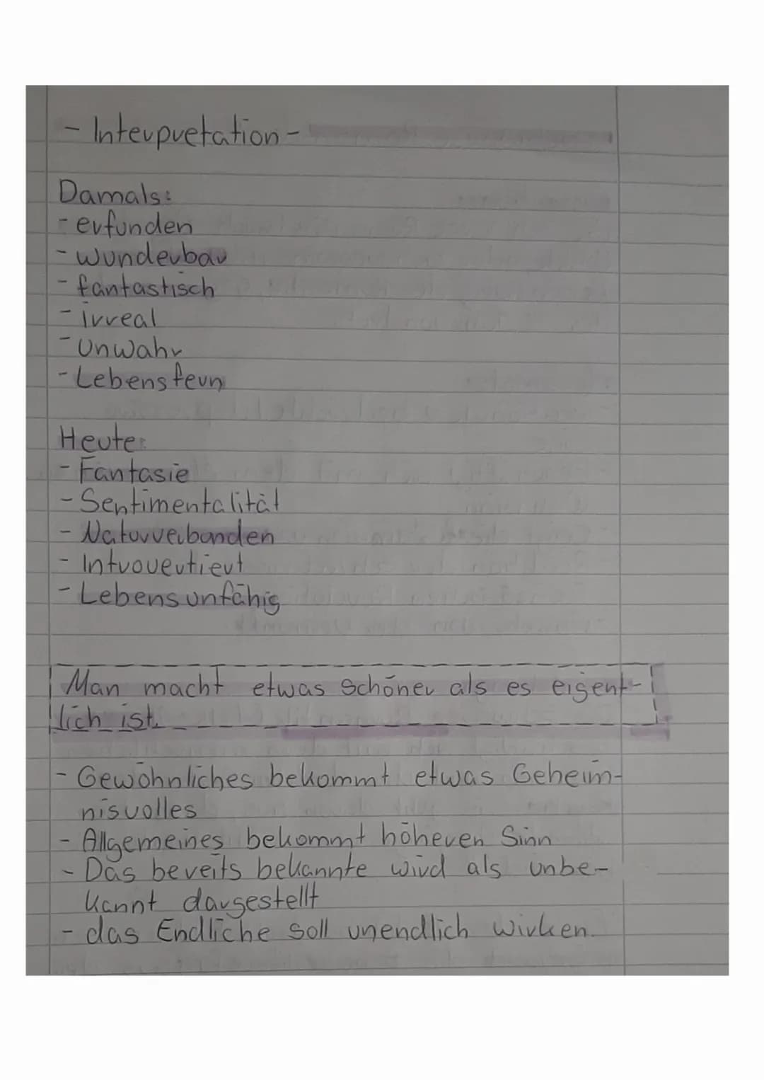 - Mindmap | Romantik-
Inhaltliche Schwerpunkte
• Zeitliche Einordnung untergliedewing
• Algemeine Merkmale
Motive (Schauplätze) und Symbole
