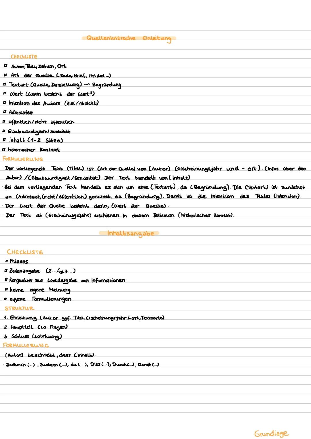 Grundlagen Quellenkritische Einleitung 