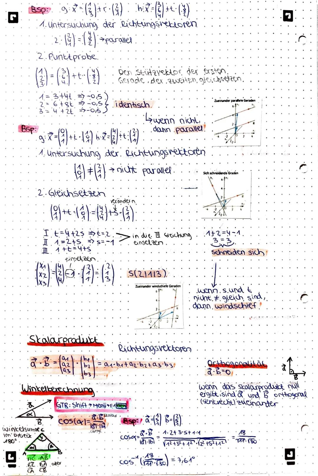 # ANALYTISCHE GEOMETRIE

## Punkte im Raum

X3/7

1cm 1 diagonale

→y.

P(2/3/3)
X2/4

XA/X

## Abstände zweier Punkte im Raum

Für den Abst