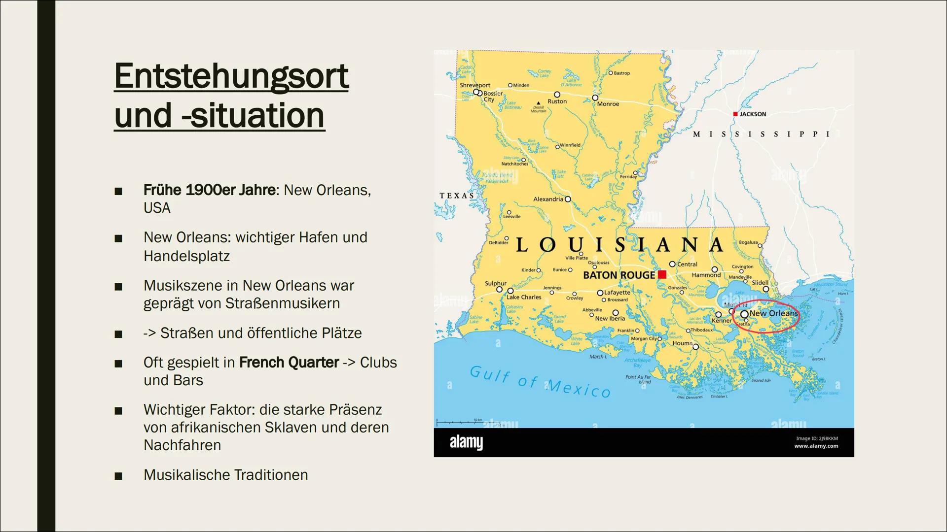 NEW-ORLEANS-JAZZ DAGUERRE
eficage
Inhaltsverzeichnis
Die Blütezeit des
Jazzmusikstils
Entstehungsort und -
situation
■
■
■
Musikalische Merk