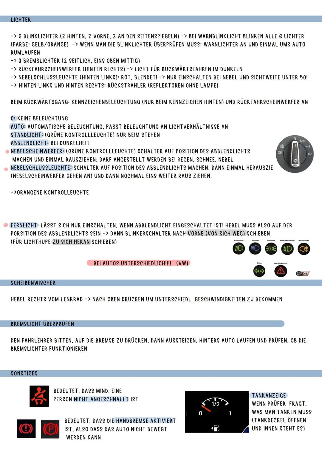 TECHNISCHE FRAGEN (FAHRPRÜFUNG KLASSE B)
MOTORHAUBE ÖFFNEN
DAZU LINKS UNTEN AUF DER FAHRERSEITE AN EINEM HEBEL ZIEHEN -> KNACKT-> DANN MITTI