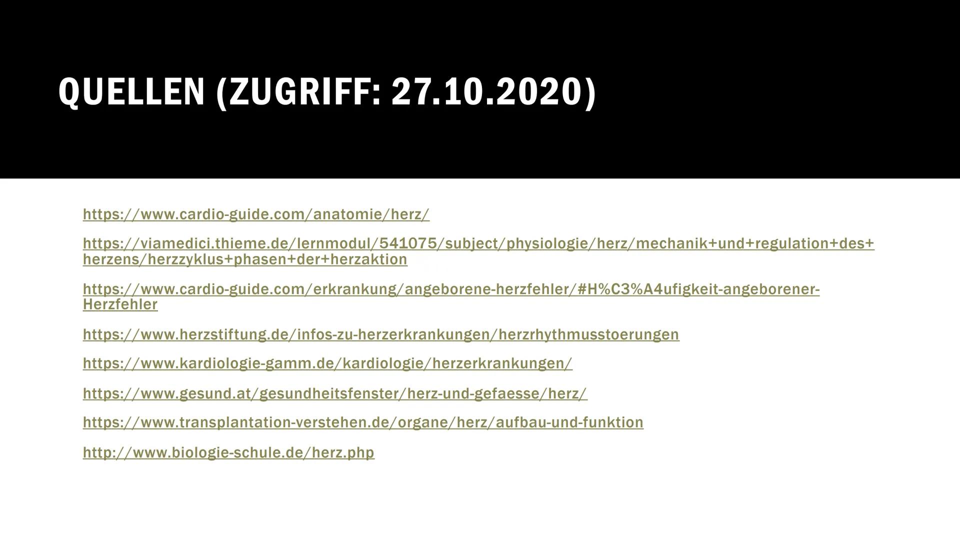 DAS HERZ Handout: Das Herz
Anatomie
Obere
Hohlvene
Rechter Vorhof
Anatomie des Herzens
Aorta
Trikuspidalklappe
Pulmonalklappe
Rechte Kammer
