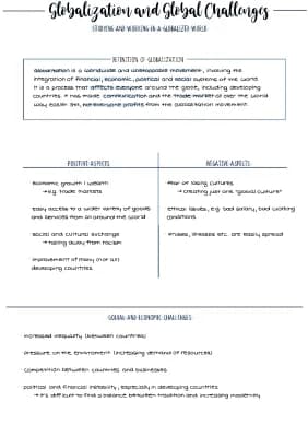 Know Globalization and Global Challenges  thumbnail