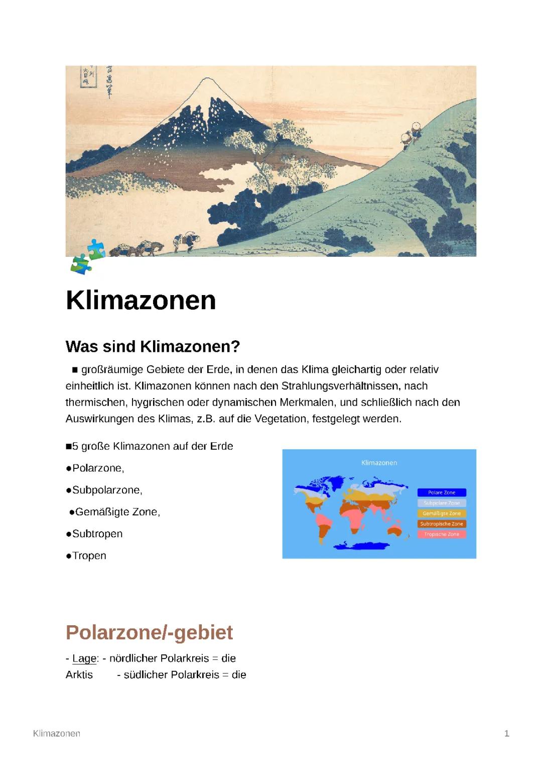 Klimazonen