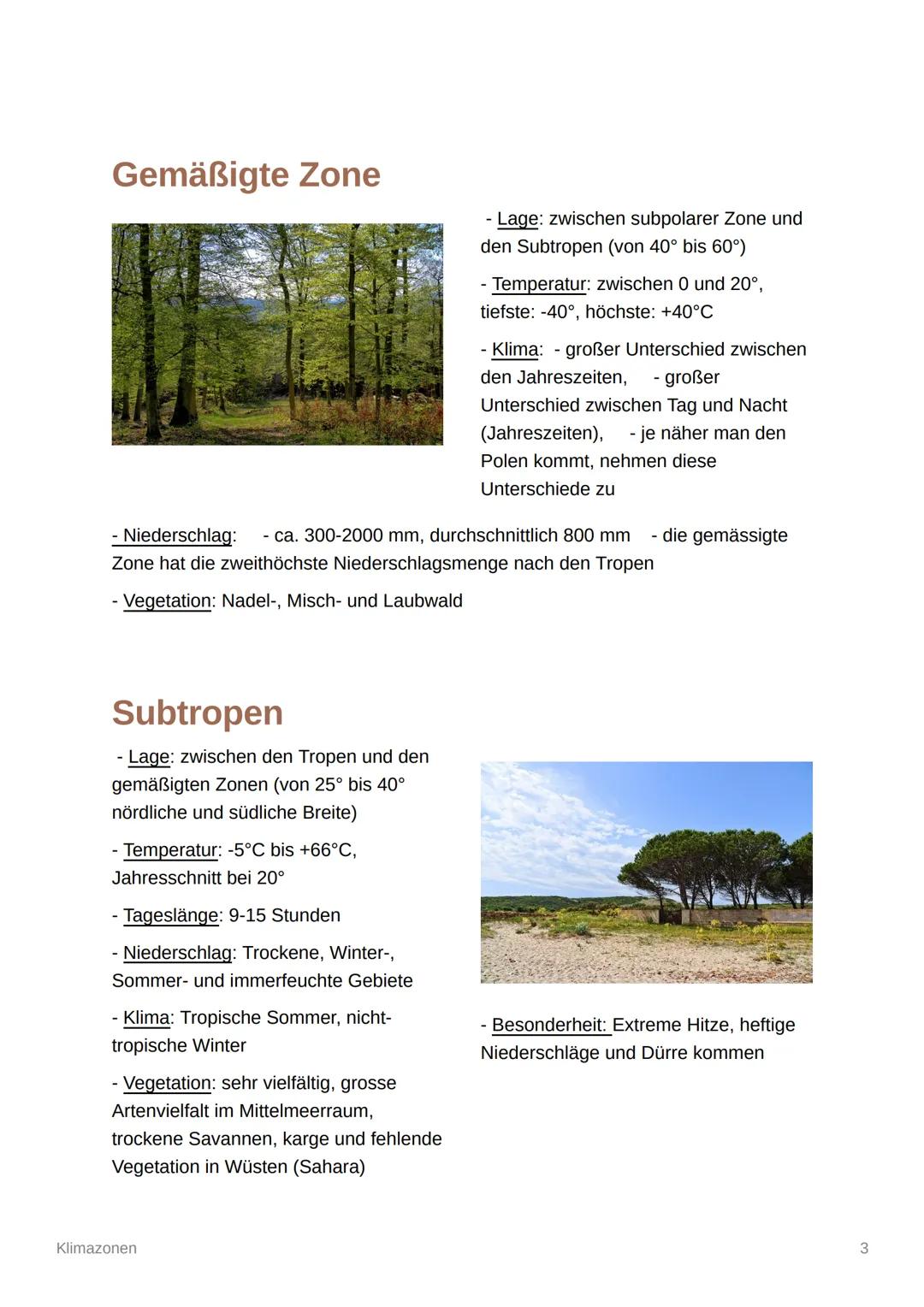 譯意
Klimazonen
Was sind Klimazonen?
■großräumige Gebiete der Erde, in denen das Klima gleichartig oder relativ
einheitlich ist. Klimazonen kö