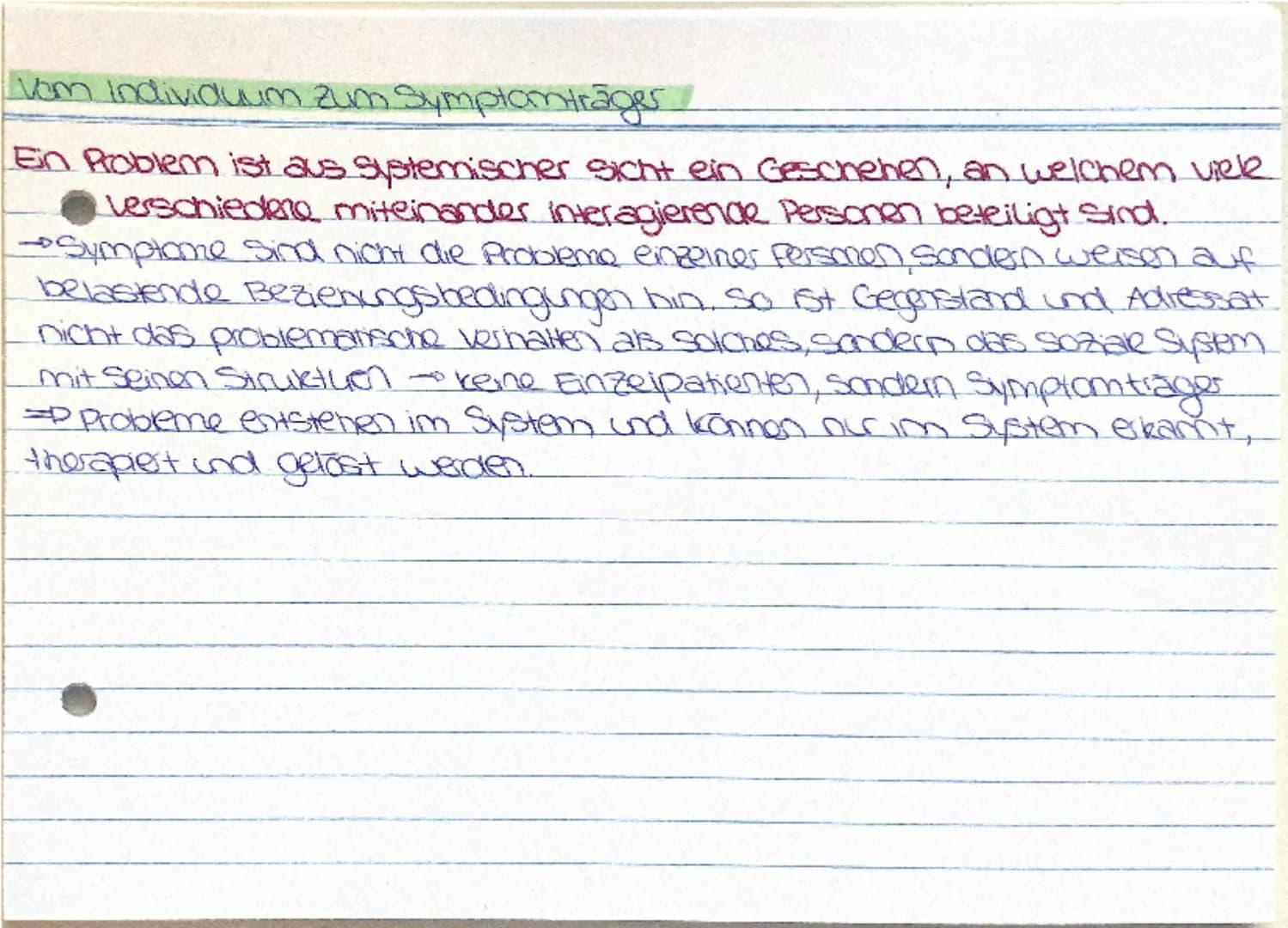 --- OCR Start ---
Systemanscher Ansatz am Bsp. Sozialer Systeme
Menschenbild
• Mensch trägt alves Notwendige für das eigere wohlergenen in s