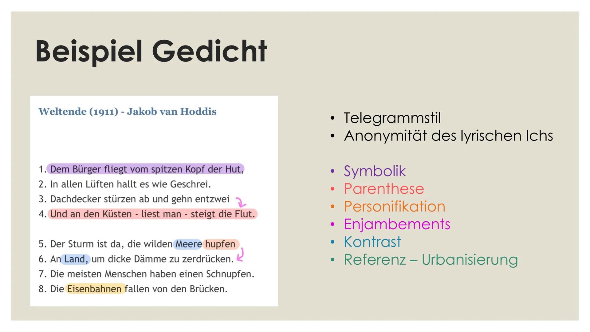 些
当
当
R后
EXPRESSIONISMUS
当
Präsentation von Liv und Vivien
永禾、永
当 Inhalt
Einstieg in das Thema
Historischer Kontext
1.
2.
3.
Motivik
4. Spra