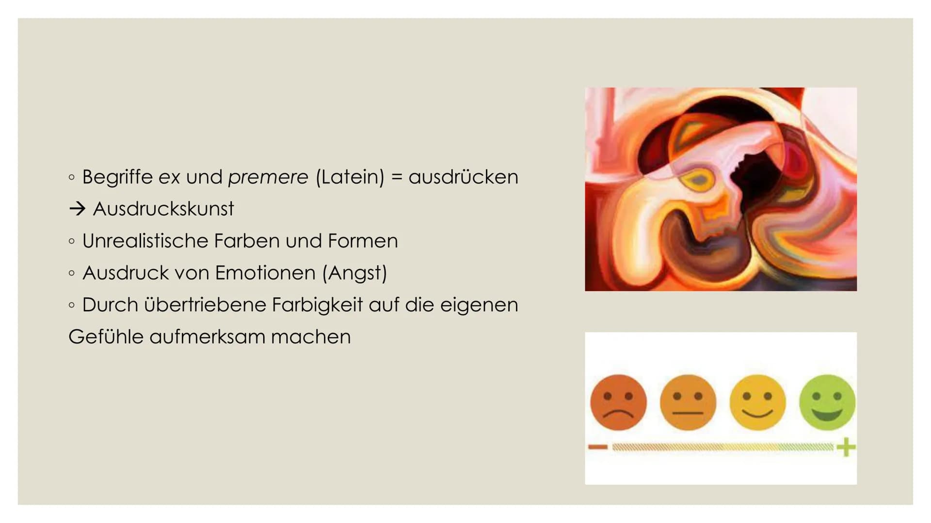 些
当
当
R后
EXPRESSIONISMUS
当
Präsentation von Liv und Vivien
永禾、永
当 Inhalt
Einstieg in das Thema
Historischer Kontext
1.
2.
3.
Motivik
4. Spra