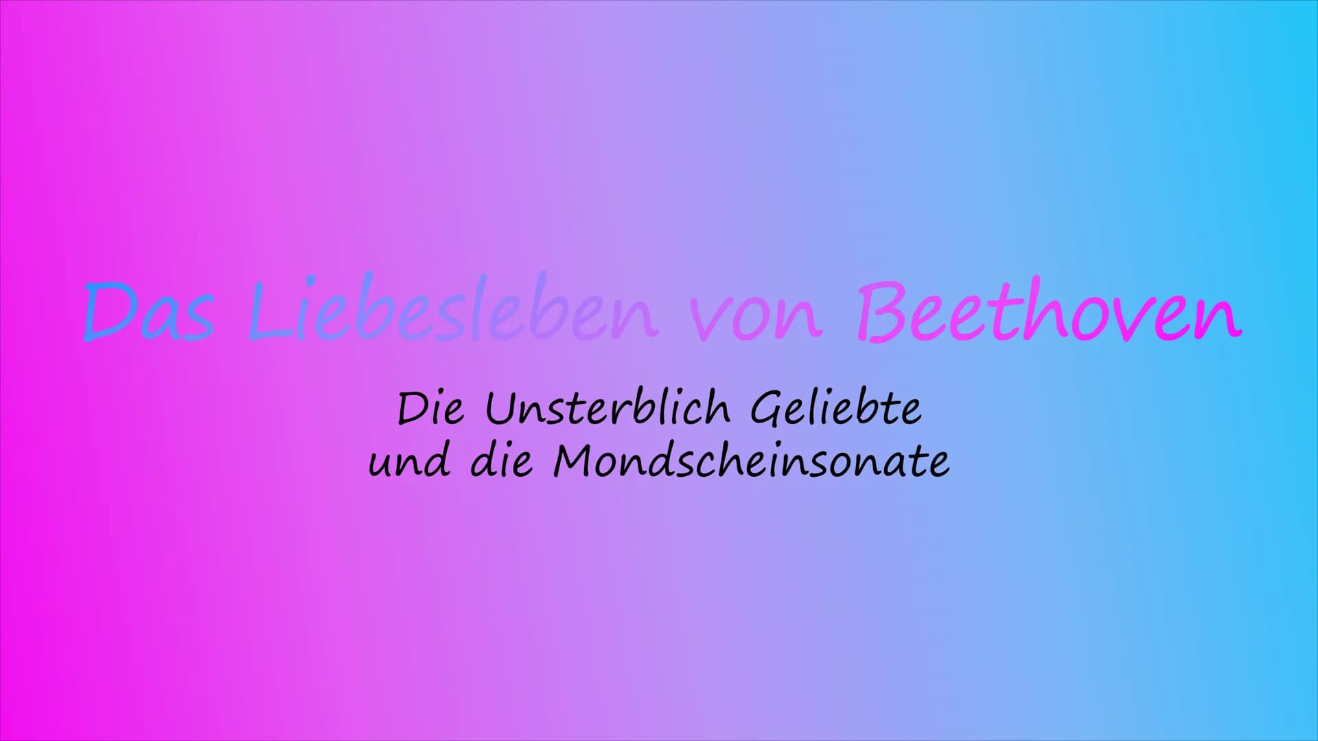 Kurzes zu Beethoven:
Beethoven wurde am 17. Dezember 1770 in Bonn getauft und wuchs mit zwei
jüngeren Brüdern in Bonn auf. Sein genaues Gebu