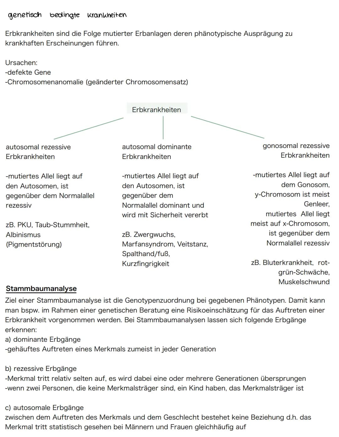 Mutationen
-sind sprunghafte und zufällig auftretende Veränderungen der Erbinformation in Körperzellen
(somatische Mutationen) oder Keimzell