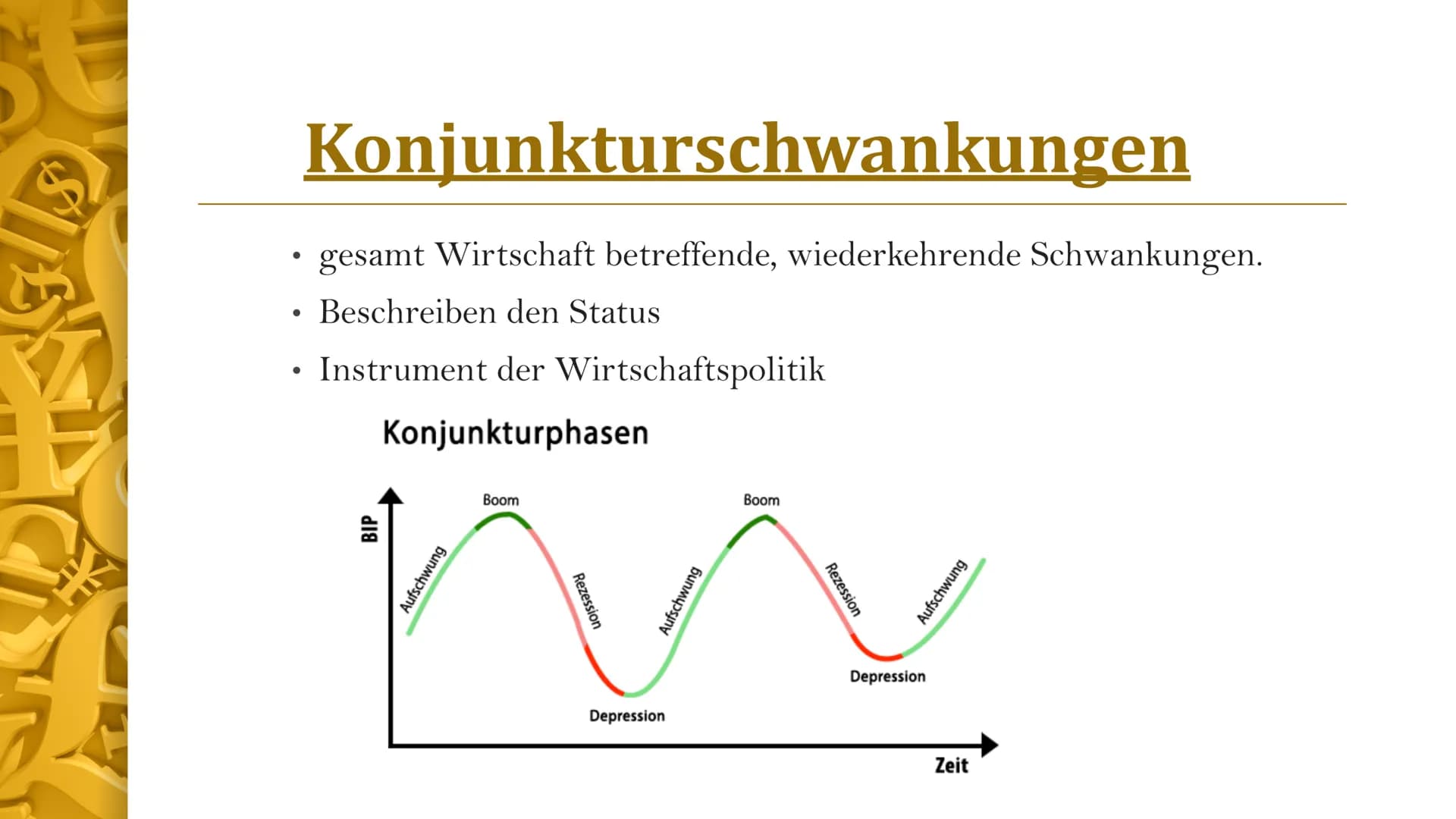 Antizyklische Fiskalpolitik
Von Luisa
$
商
¥
i • Definition
●
Konjunkturschwankungen
• John Maynard Keynes
●
Inhaltsverzeichnis
●
Keynesianis