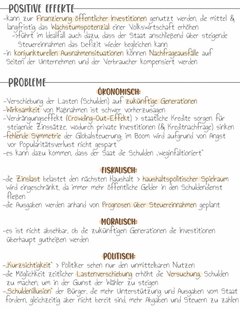 Staatsverschuldung
→→Schulden des Staates, die sich ergeben, wenn die Ausgaben
die Einnahmen übersteigen
setzten sich aus den Schulden des B
