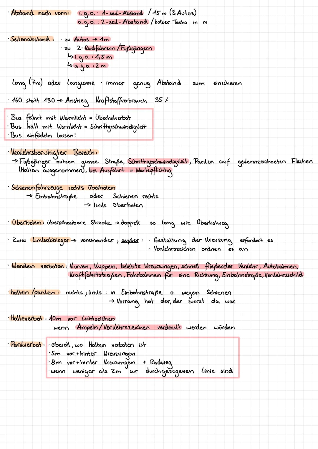 Theorie:
Rechtliche Rahmenbedingungen.
Alkoholabbau
• min. 1 Jahr deine Drogen
·Keine Haftpflichtversicherung = Keine Zulassung
(Fahrzeugbri