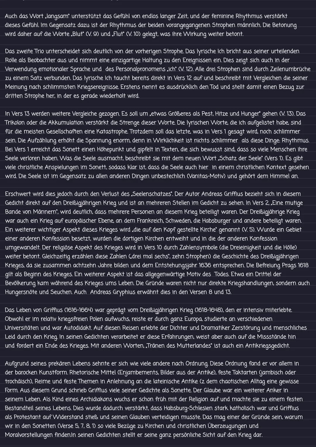 1
Gedichtsanalyse
written by Levi J. P. - @platinumink
2
3
4
Wir sind doch nunmehr ganz, ja mehr denn ganz verheeretl
Der frechen Völker Sch