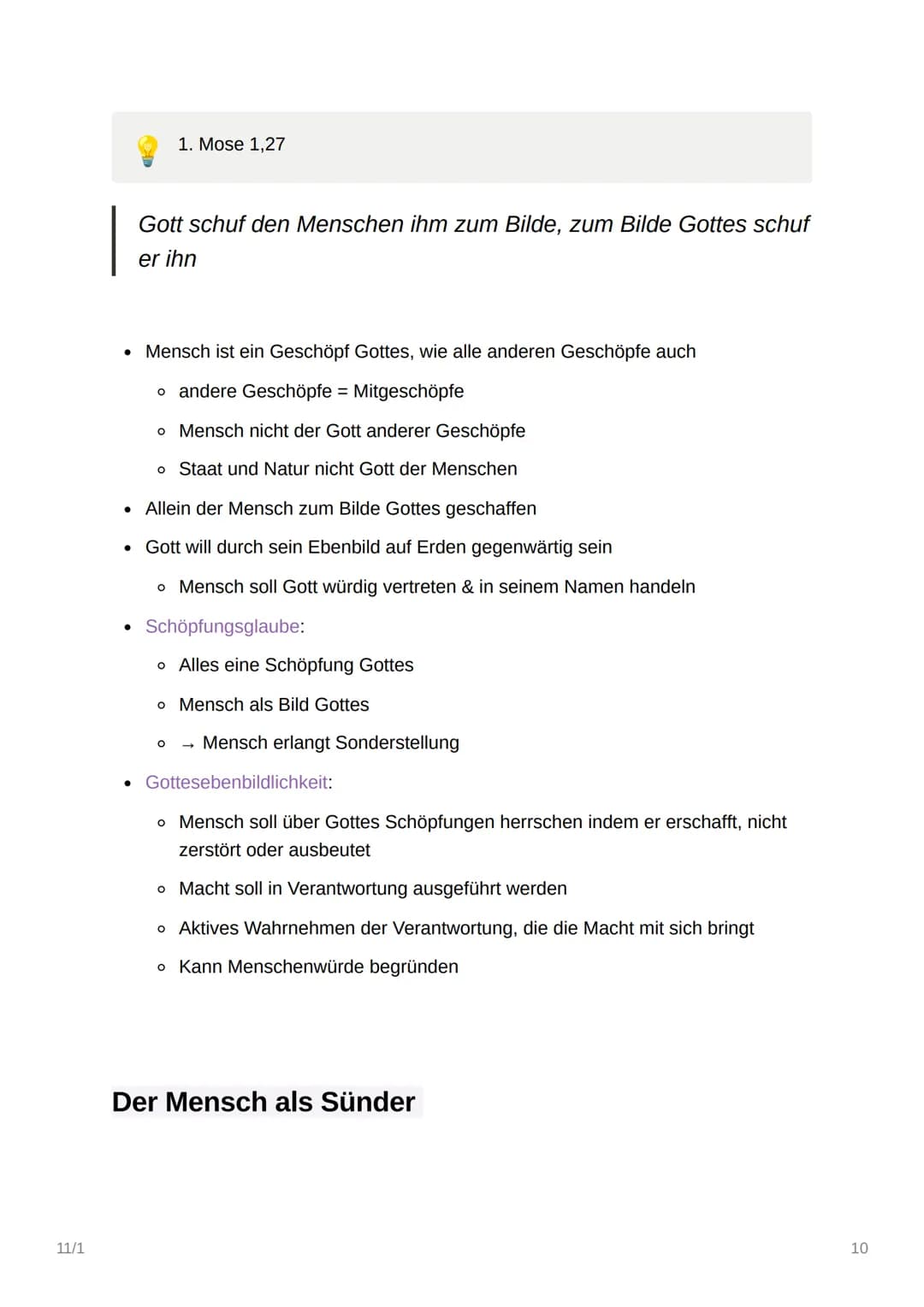 11/1
II/I
Wahrnehmung und Wirklichkeit
Objektive & Subjektive Wahrheit
Objektive Wahrheit
Die eine, objektive Wahrheit gibt es nicht →
nur A