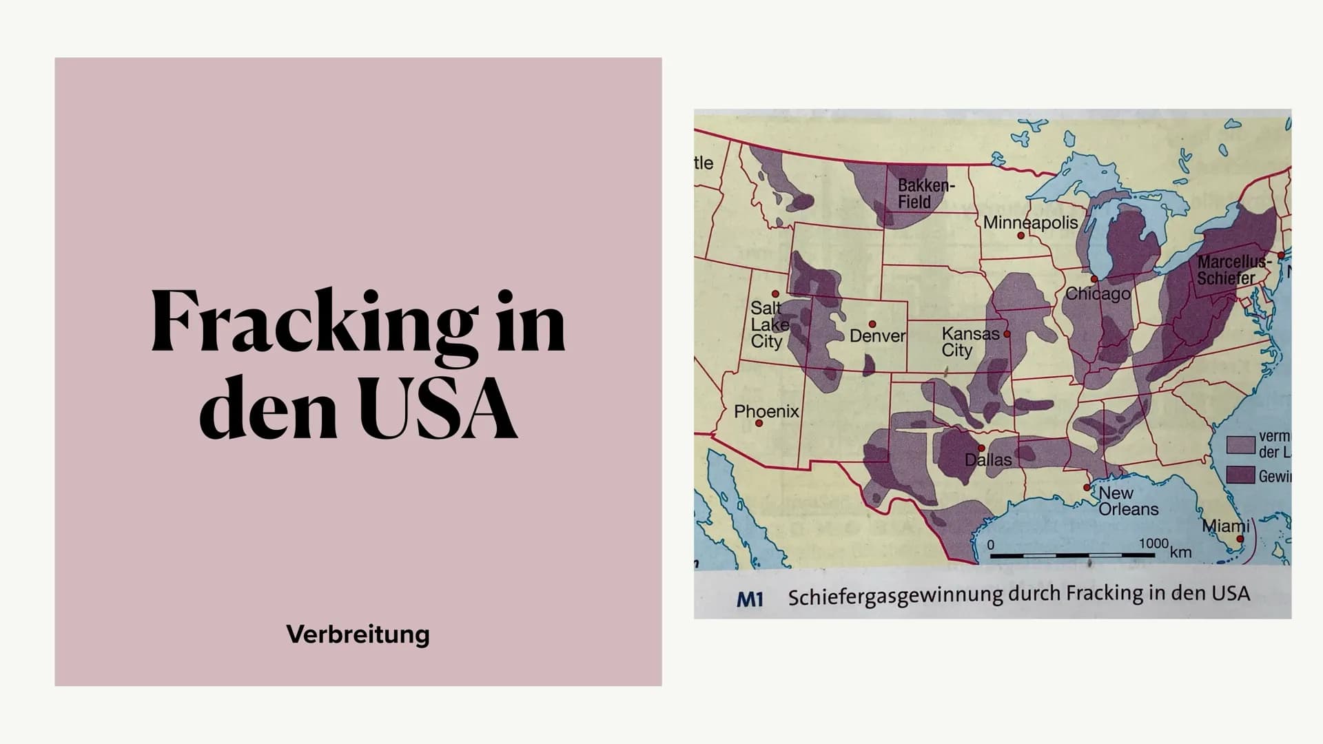 Fracking -
Eine umstrittene
Fördertechnologie ●
●
Was ist Fracking?
Funktionsweise
●
Chancen und Risiken
●
• Fracking in den USA
●
• Frackin