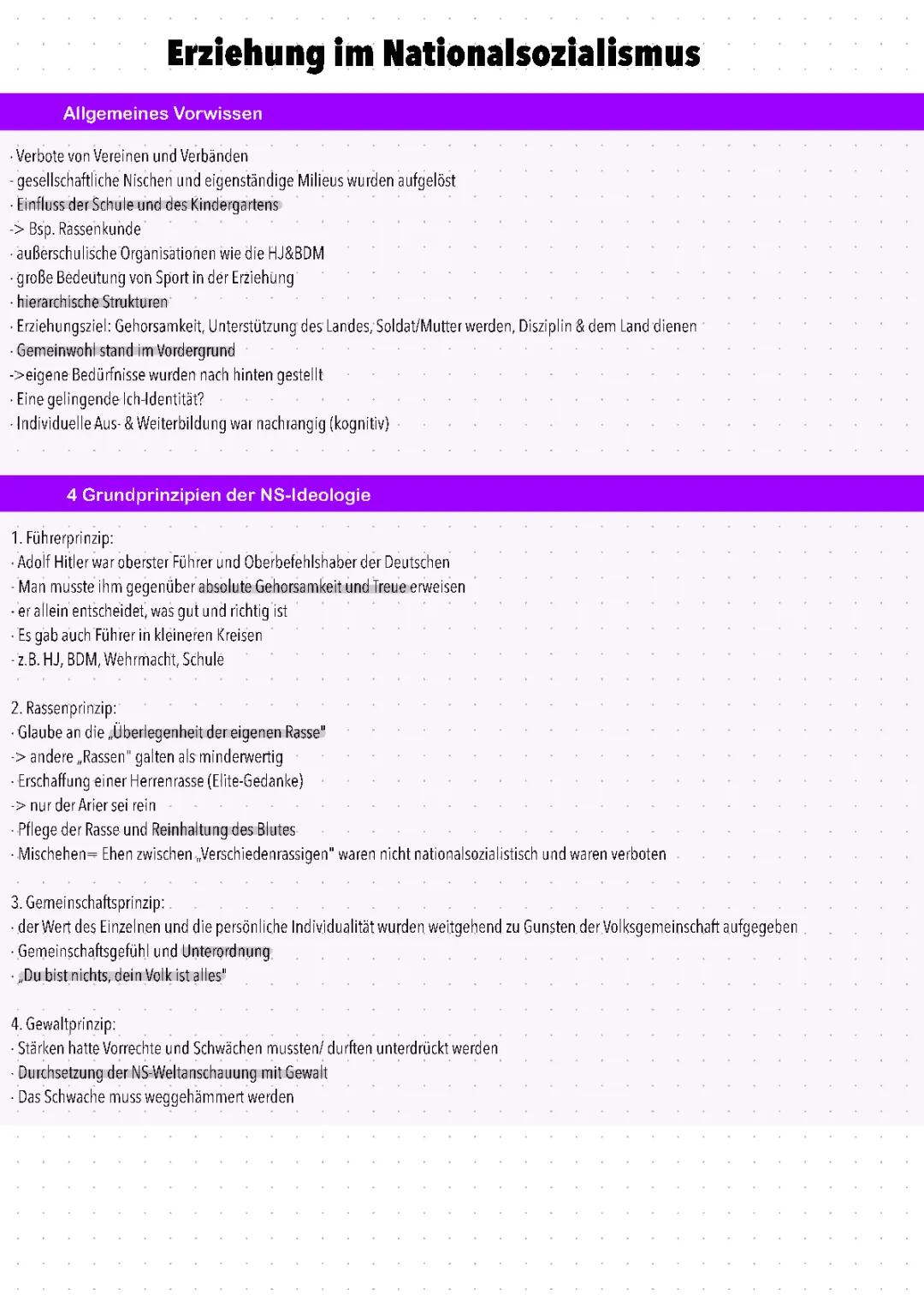 Erziehung im Nationalsozialismus